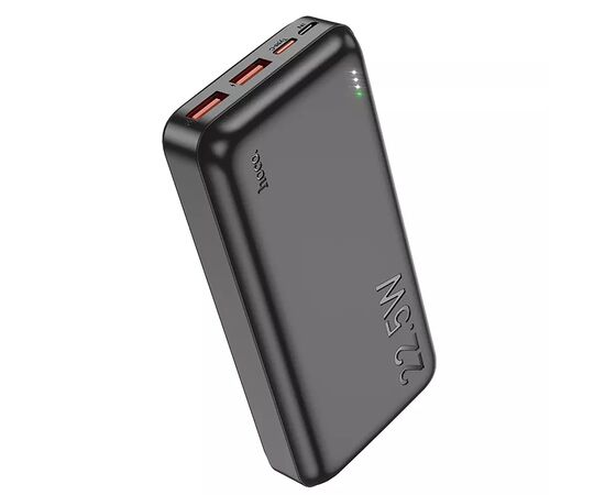  Внешний аккумулятор Hoco J101A 20000mAh 2USB/Type-C (black)(212729) 