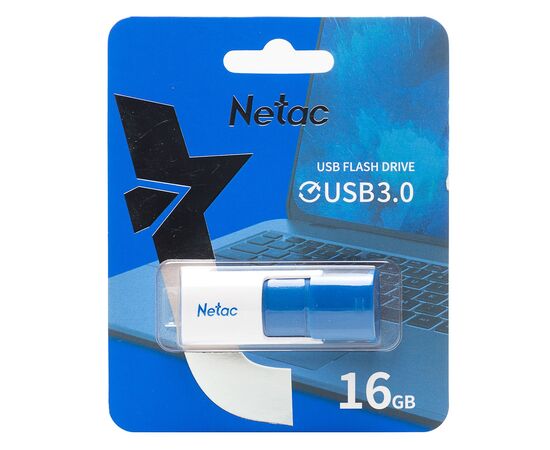  Флэш накопитель USB 16 Гб Netac U182 3.0 (blue) (210710) 