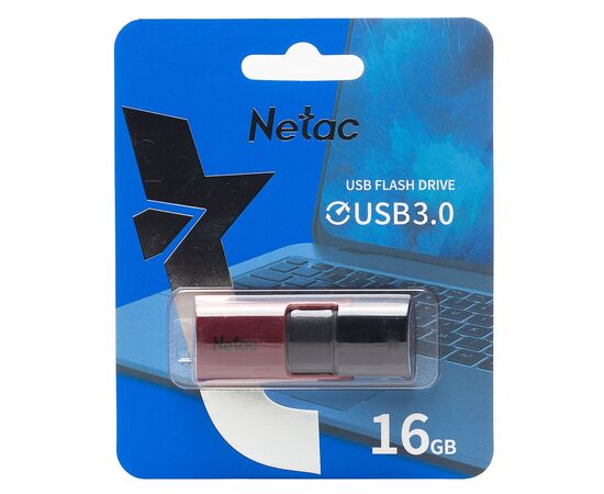  Флэш накопитель USB 16 Гб Netac U182 3.0 (red) (210714) 