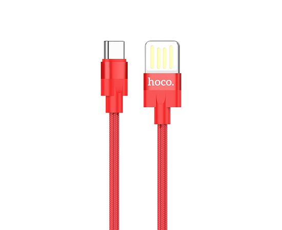  Кабель USB - Type-C Hoco U55 Outstanding 2,4А (red) (102236) 