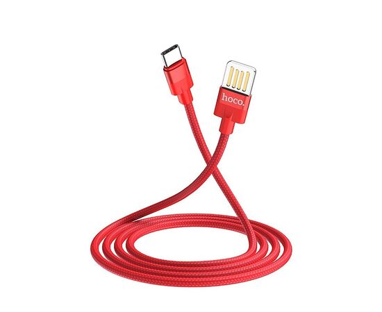  Кабель USB - Type-C Hoco U55 Outstanding 2,4А (red) (102236) 