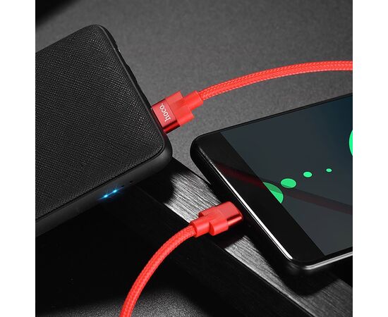  Кабель USB - Type-C Hoco U55 Outstanding 2,4А (red) (102236) 