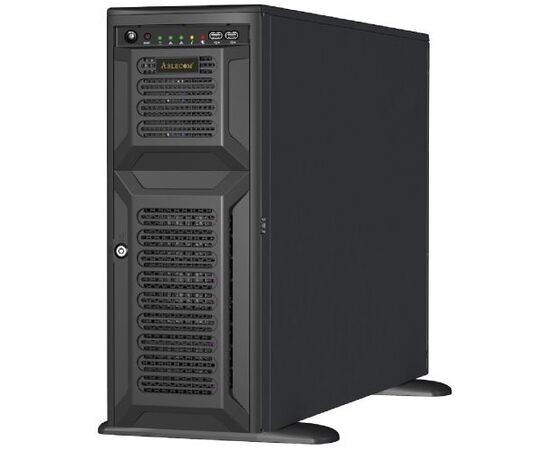  Корпус Ablecom CS-G47R-02P 4U, ATX /E-ATX, Tower,8x3.5" hs +3x5.25'' int + 1x3.5'' SAS/SATA, 12Gbps Backplane 