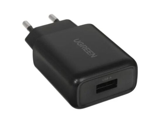  СЗУ UGREEN CD122 (70273) USB-A QC 3.0 18W Charger черный 