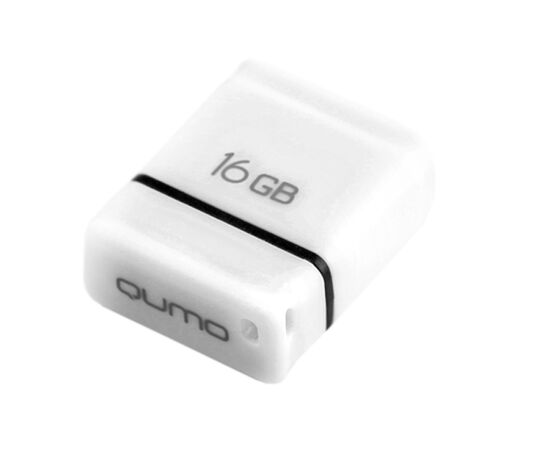  USB-флешка Qumo 16GB NANO QM16GUD-NANO-W White 