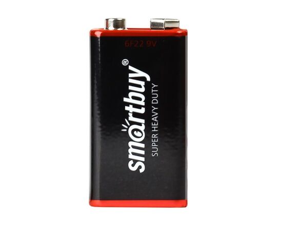  Батарейка 9V (крона) Smart Buy 6F22 (1) (10/400) (115825) 