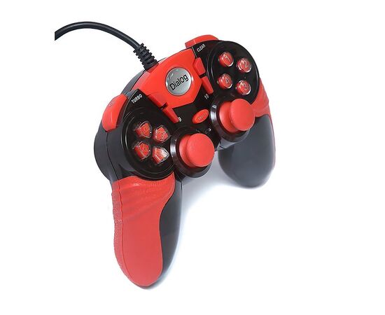  Геймпад Dialog Action GP-A15 для ПК (black/red) (65675) 