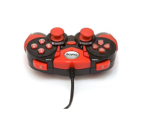  Геймпад Dialog Action GP-A15 для ПК (black/red) (65675) 