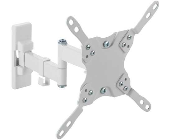  Кронштейн для телевизора Ultramounts UM 866W белый 13"-42" до20кг поворот и наклон 