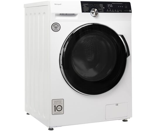  Стиральная машина Weissgauff WM 59412 DC Inverter Steam белый 