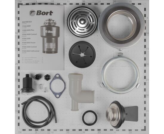  Измельчитель пищевых отходов Bort TITAN MAX Power (91275790) 