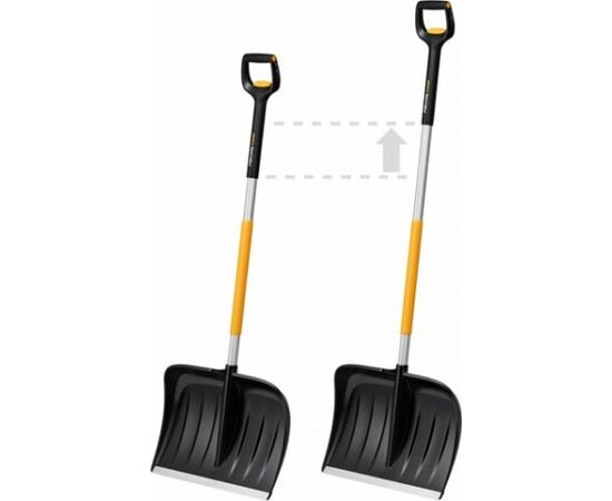  Лопата-скрепер Fiskars Xseries (1057189) для уборки снега телескопическая 