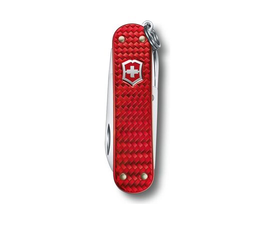  Нож перочинный Victorinox Classic Precious Alox (0.6221.401G) 58мм 5функц. красный 