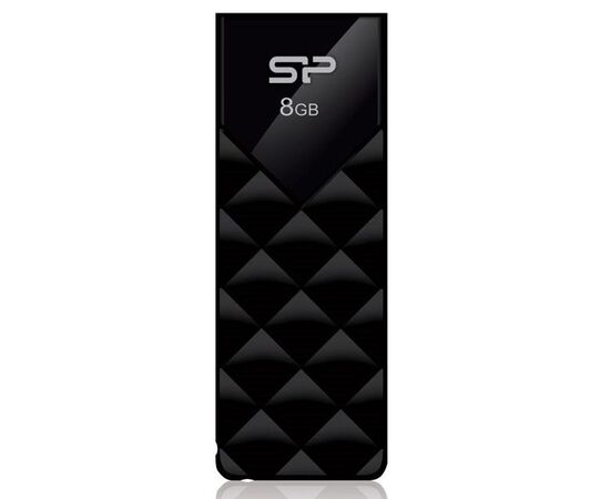  Flash Drive 8G USB 2.0 SiliconPower Ultima U03 Black (SP008GBUF2U03V1K) 