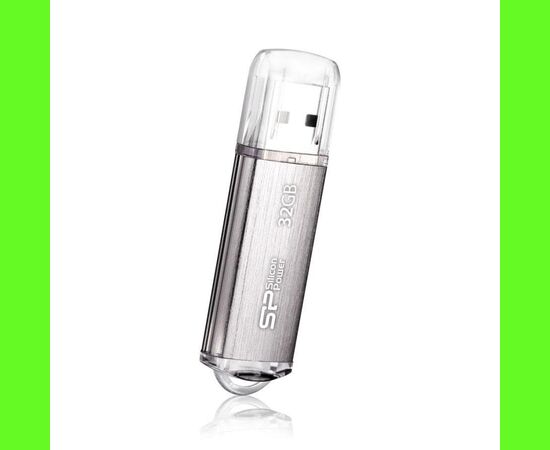  Flash Drive 32G USB 2.0 SiliconPower Ultima II Silver (SP032GBUF2M01V1S) 