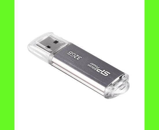  Flash Drive 32G USB 2.0 SiliconPower Ultima II Silver (SP032GBUF2M01V1S) 