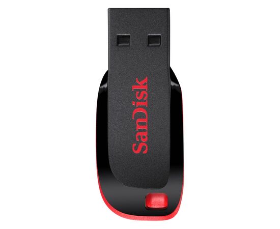  Flash Drive 16G USB 2.0 SanDisk Cruzer Blade Black/red (SDCZ50-016G-B35) 
