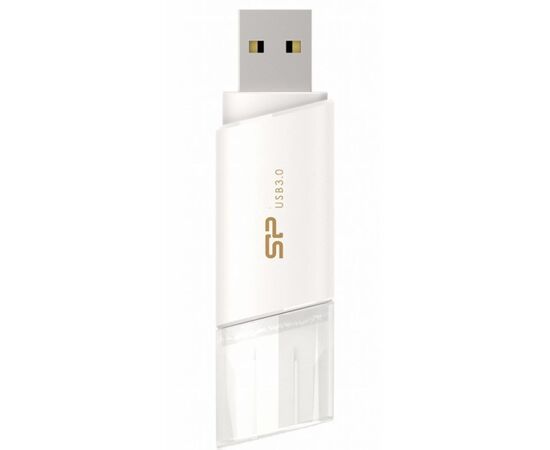  Flash Drive 16G USB 3.0 SiliconPower Blaze B06 White (SP016GBUF3B06V1W) 
