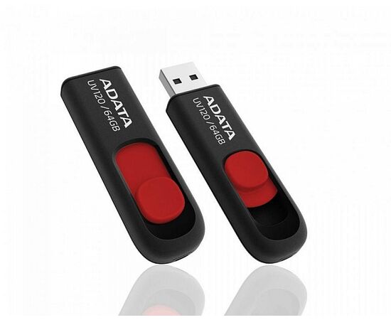  USB-флешка A-DATA AC008-64G-RKD 64GB Classic C008, USB 2.0, Черный 