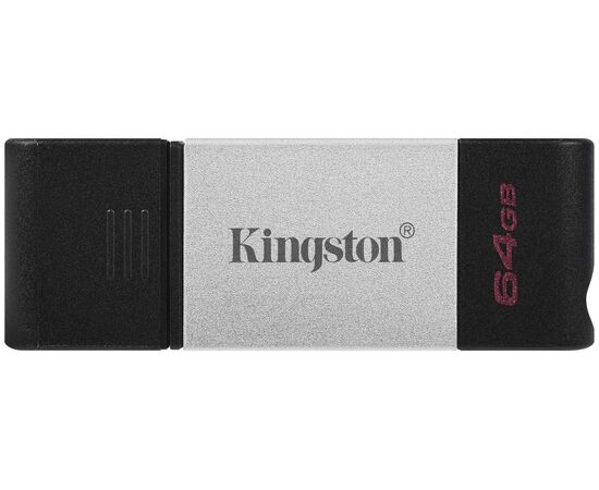 USB-флешка Kingston DataTraveler 80 M (DT80M/64GB) 64Gb Type-C USB3.2 черный 