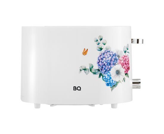  Тостер BQ T1003 Белый-Цветы 