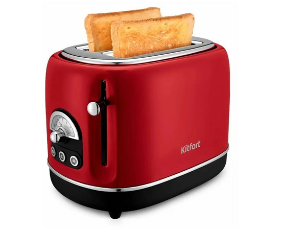 Тостер Kitfort КТ-4004-1 красный/черный 