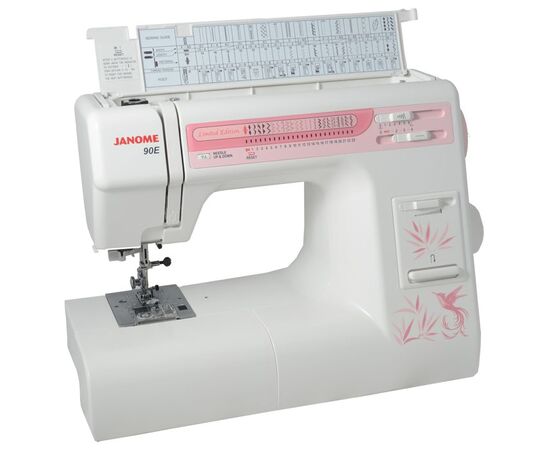  Швейная машина Janome 90 E (90 E), электромеханическое управление, горизонтальный челнок, количество операций: 23 