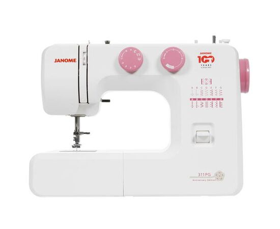  Швейная машина Janome 311PG белый/розовый 
