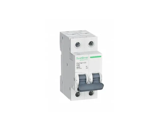 Выключатель автоматический Systeme electric City9 Set C9F34206 (АВ) С 6А 2P 4.5kA 230В 