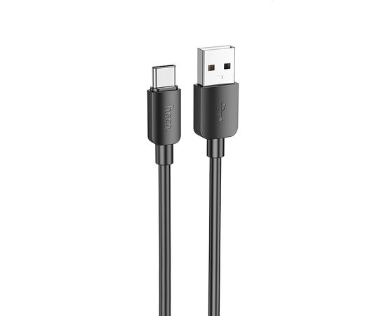  Кабель USB - Type-C Hoco X96 27W 100см 3A  (black) (220636) 