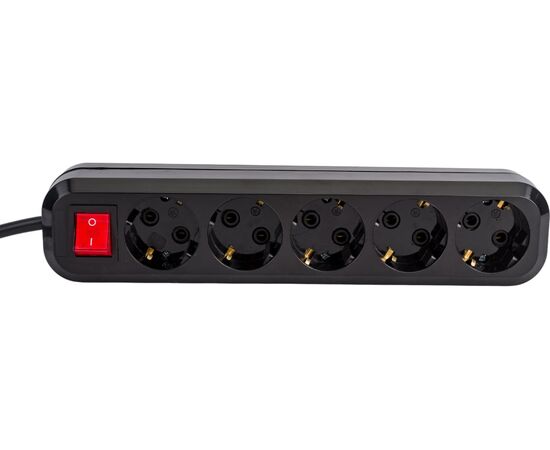  Сетевой фильтр 5Bites SP5B-350 5м, 5 розеток, 16A, черный 