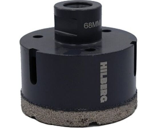  Коронка алмазная Hilberg Super Hard M14 HH668 68 мм 