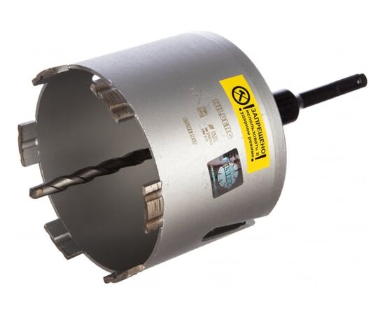  Коронка алмазная по бетону Hilberg Laser HM211 112 мм 