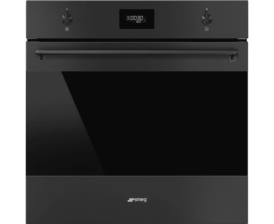  Духовой шкаф SMEG SF6301TN многофункциональный, 60см, 10 функций, чёрный матовый 