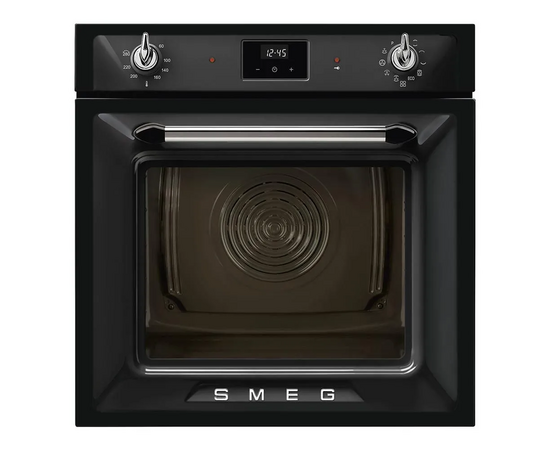  Духовой шкаф электрический SMEG SOP6900TN многофункциональный c пиролизом, 60см, 9 функций, чёрный 