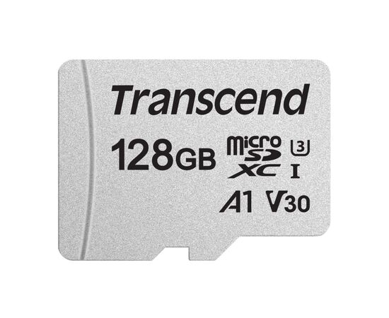  Карта памяти Transcend microSDХC 300S 128GB Class10 UHS-I U1 (TS128GUSD300S) 