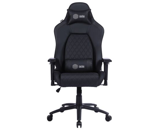 Кресло Cactus (CS-CHR-130-M) эко.кожа черный 