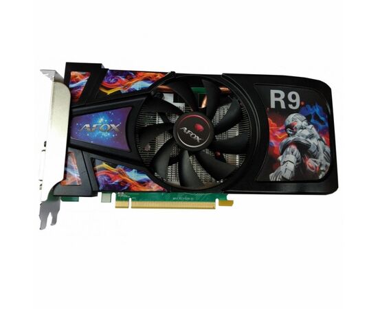  Видеокарта AFOX R9 370 AFR9370-4096D5H4 ATX Dual Fan 4GB GDDR5 256bit DVI HDMI DP 
