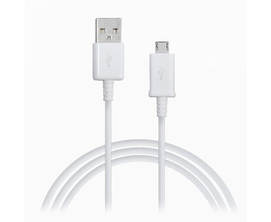  Кабель USB - micro USB [Samsung] ECB-DU4AWE 100см 2,4A (white) (55420) 