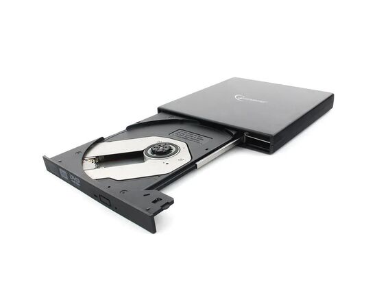  Привод Gembird DVD-USB-02 USB ext. пластик, черный RTL 