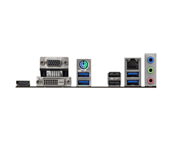  MB s1200 ASRock H510M-HDV/M.2 SE Intel H470, 2xDDR4-3200 МГц, 1xPCI-Ex16, 1xM.2, Micro-ATX 