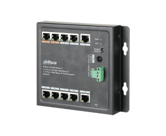 Коммутатор Dahua DH-PFS3111-8ET-96-F неуправляемый 