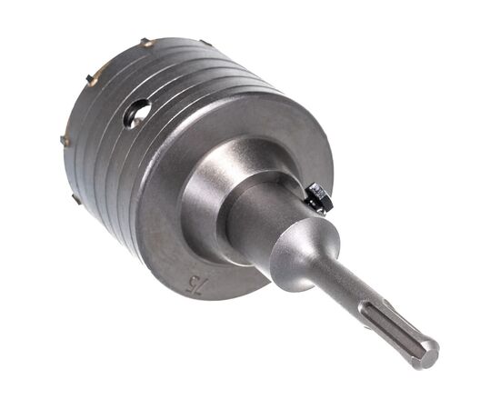  Коронка по бетону в сборе Vertex Tools 222-0075 75мм 20 кр 