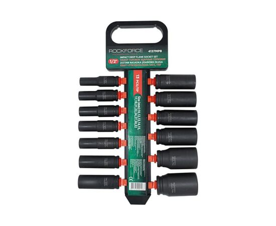  Набор головок ударных глубоких ROCKFORCE RF-4137MPB 13пр. 