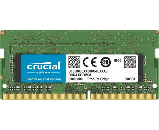  ОЗУ Crucial CT32G4SFD832A DDR4 SODIMM 32GB PC4-25600, 3200MHz 