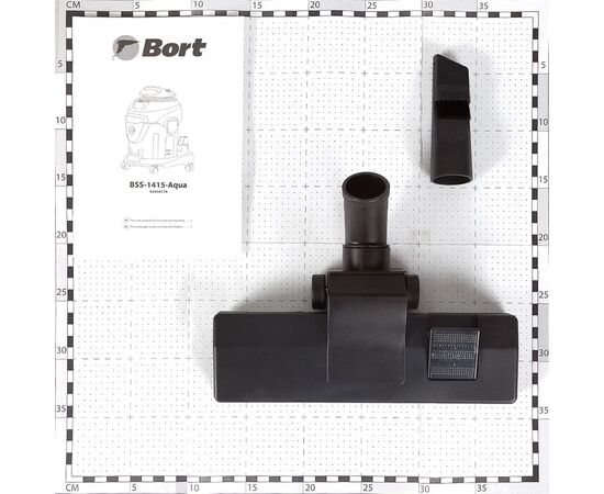 Строительный пылесос Bort BSS-1415-Aqua синий 