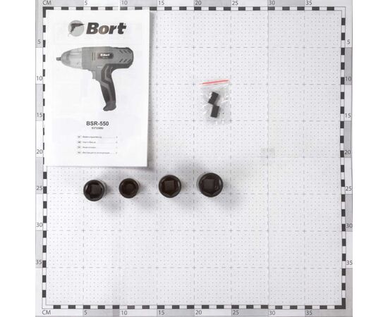  Гайковерт ударный Bort BSR-550 кейс 