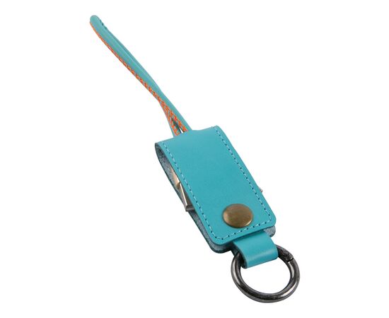  Кабель-брелок MB Mobility USB – Type-C, 25 см, голубой 