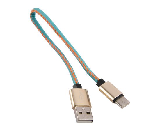  Кабель-брелок MB Mobility USB – Type-C, 25 см, голубой 