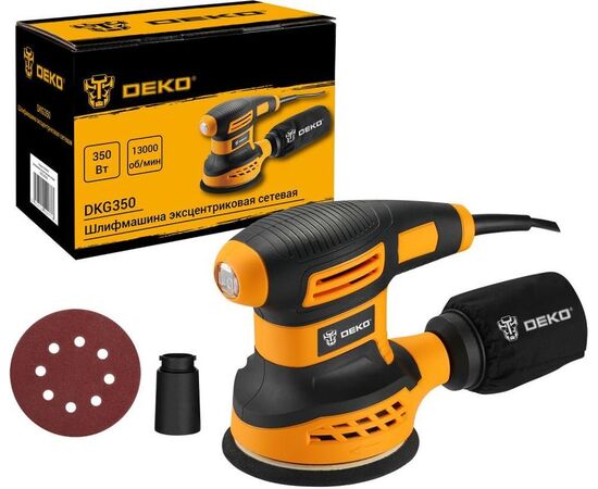  Эксцентриковая шлифмашина Deko DKG350 (063-4263) 